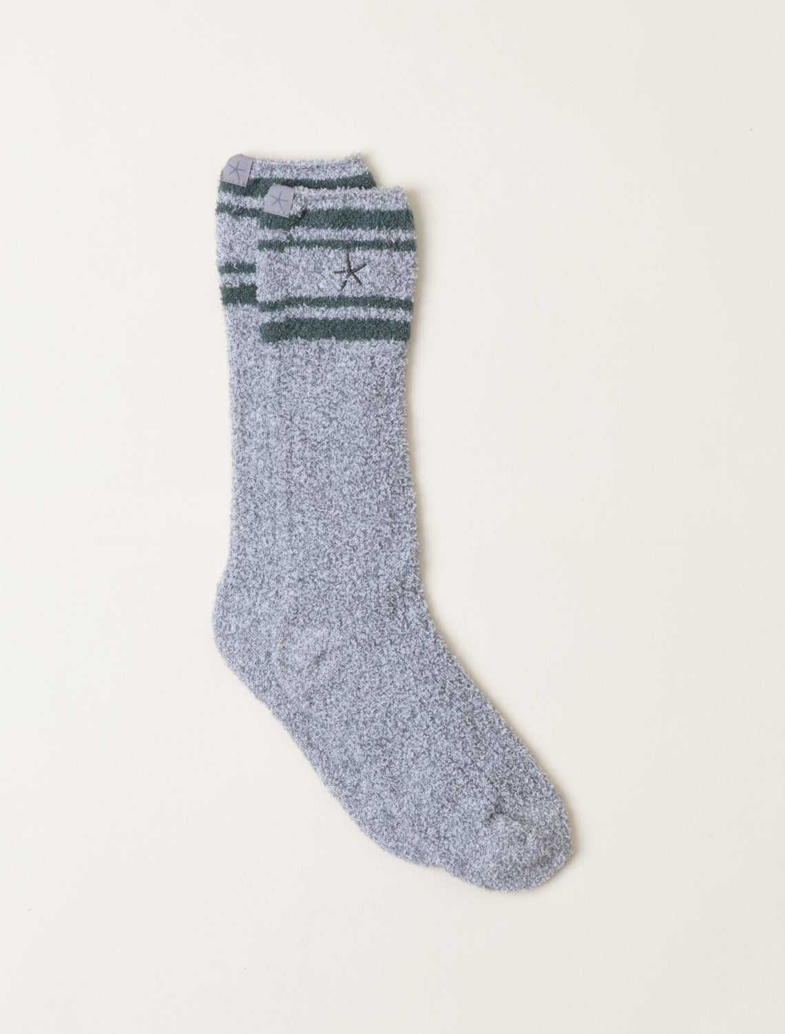 Barefoot Dreams CozyChic® Tube Socks-Spruce Multi