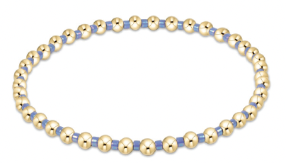 Enewton “Hope Grateful” Bracelet-Bright Blue
