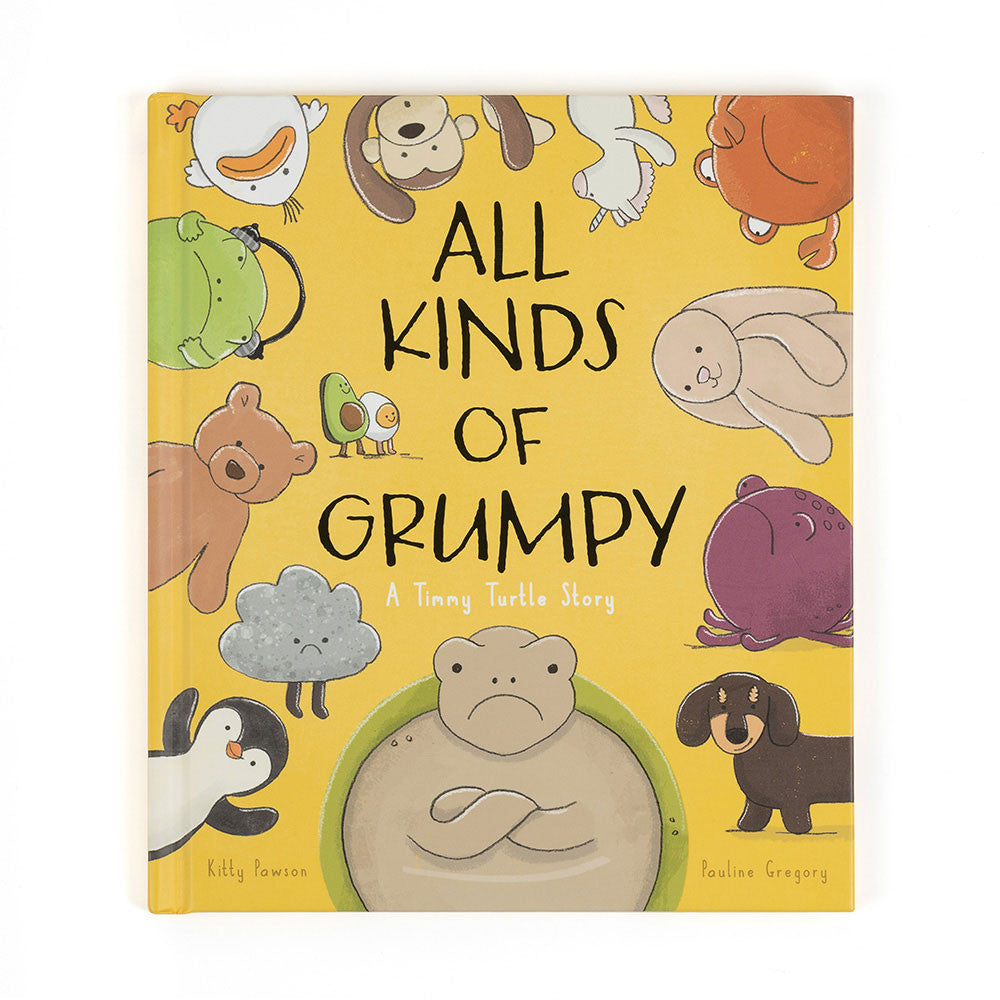 Jellycat “All Kinds Of Grumpy” Book