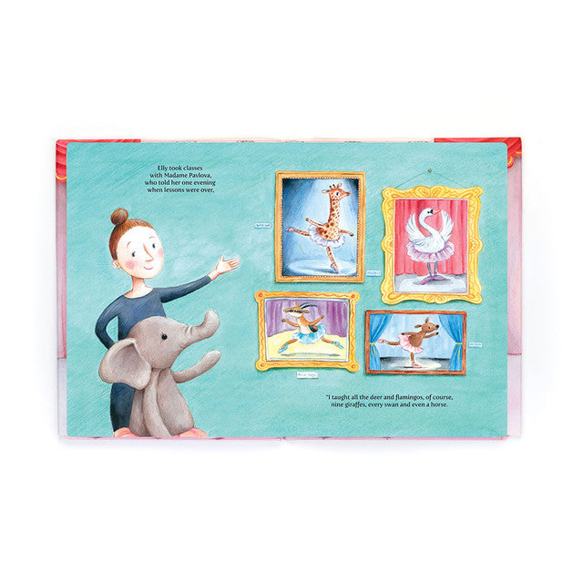 Jellycat “Elly Ballerina” Book