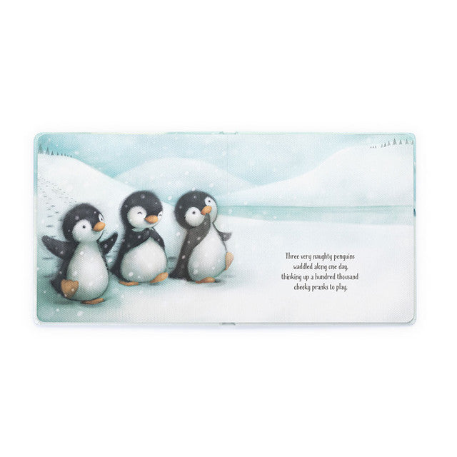 Jellycat "The Naughty Penguins" Book