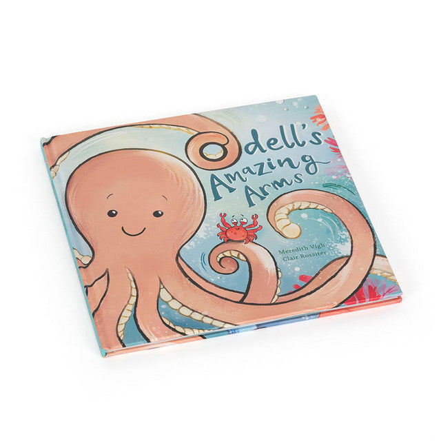 Jellycat “Odell's Amazing Arms” Book