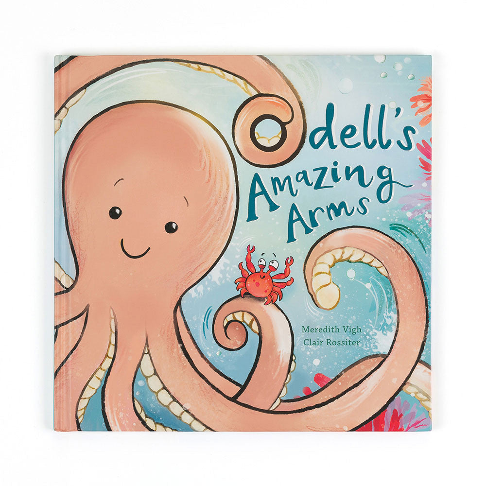 Jellycat “Odell's Amazing Arms” Book