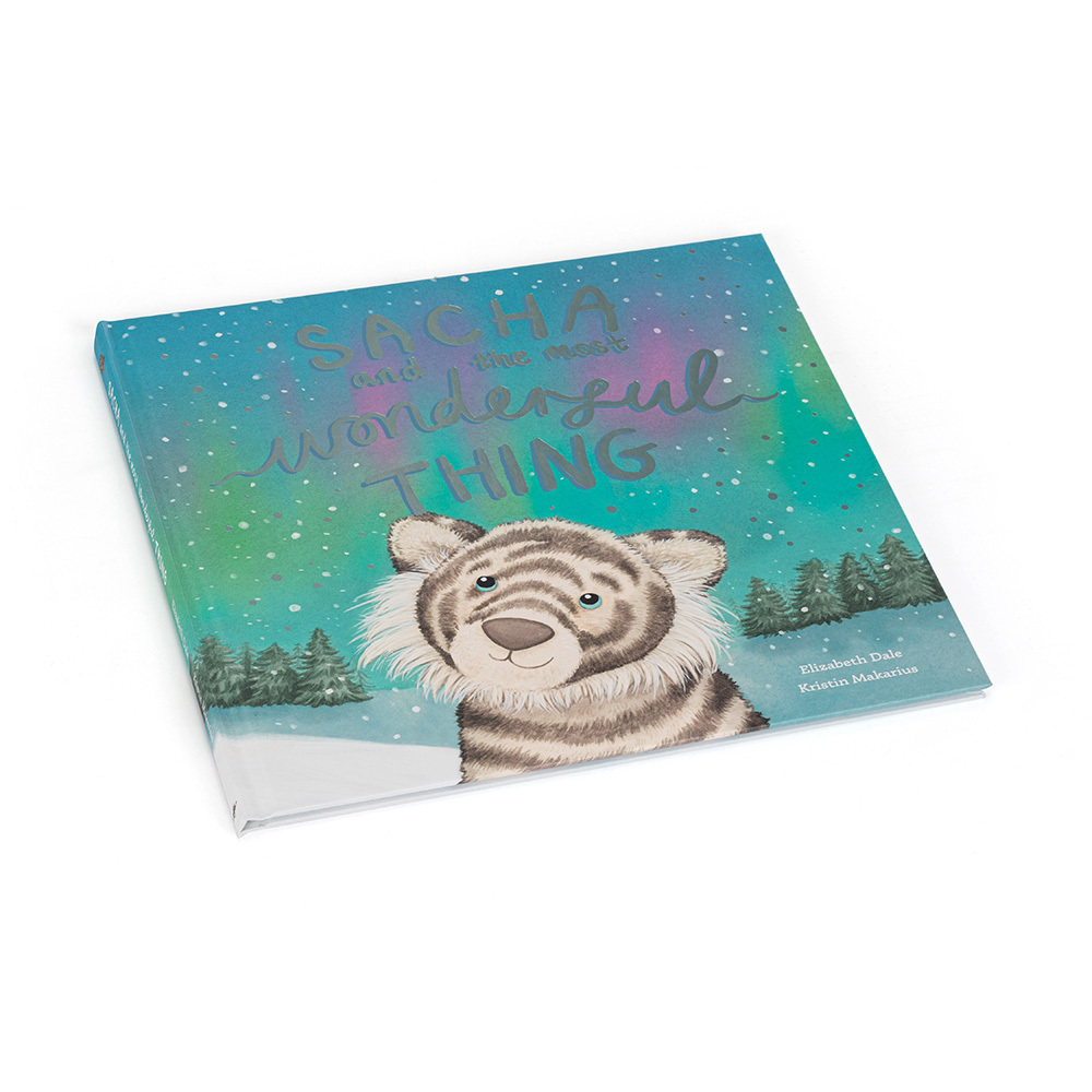 Jellycat "Sacha & the Most Wonderful Thing" Book