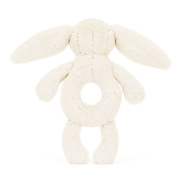 Jellycat Baby Bashful Cream Bunny Ring Rattle