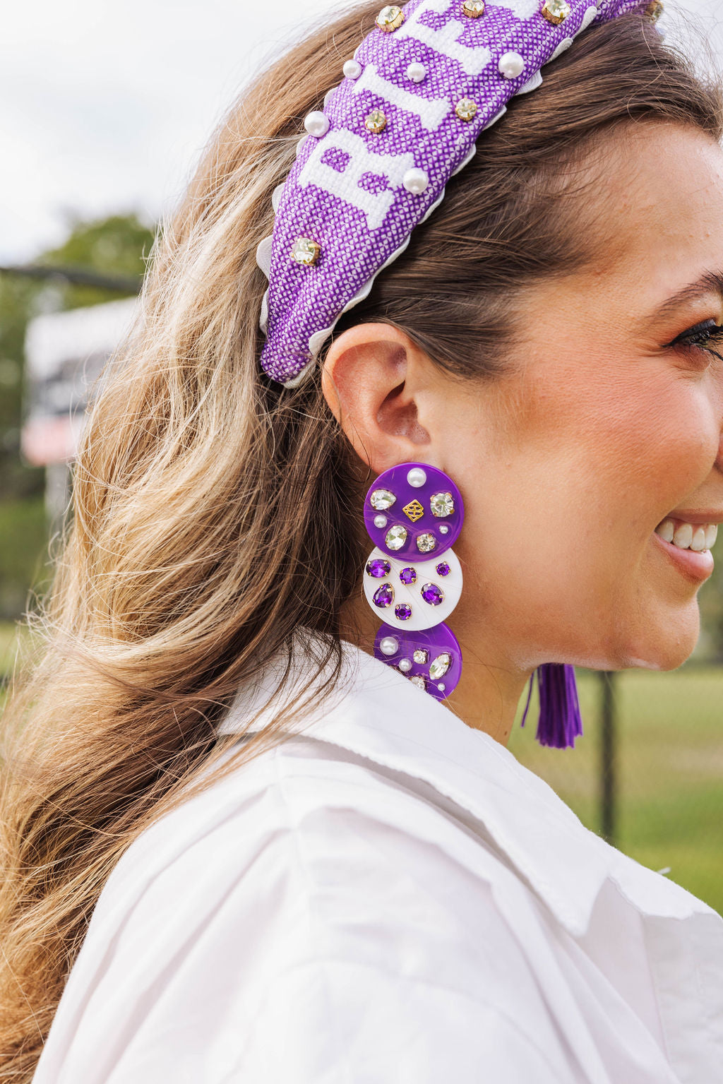 Brianna Cannon "Riff Ram" Cross Stitch Headband