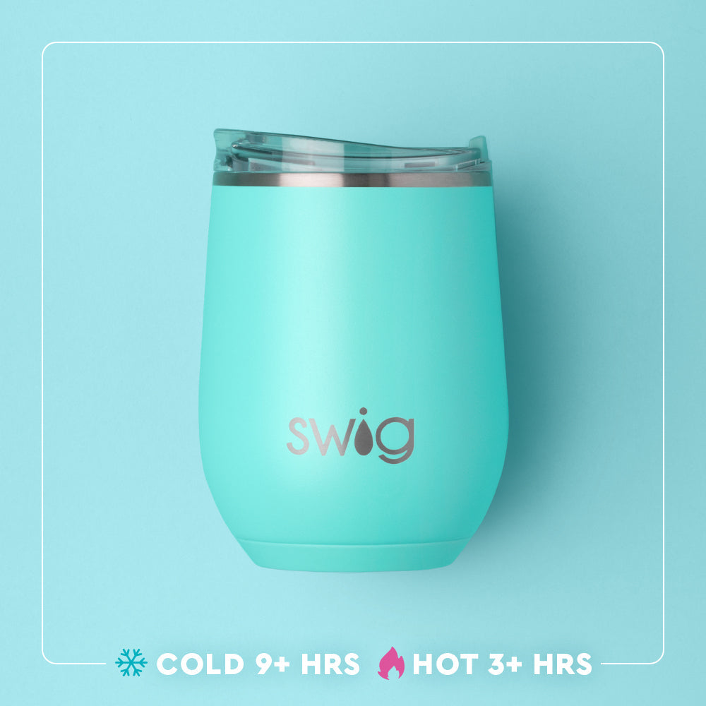 Swig 12oz Stemless Wine-Mahjong