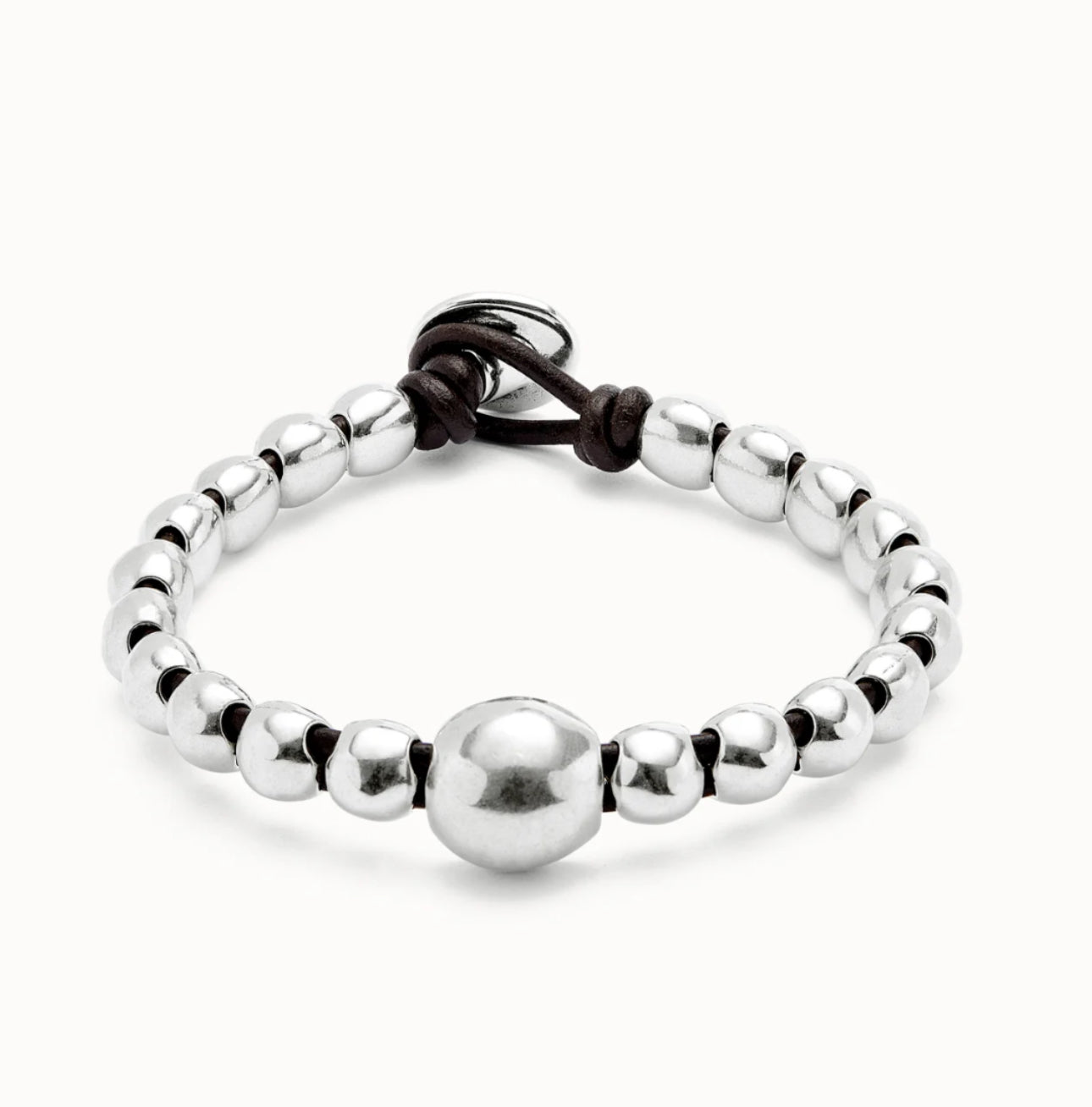 Uno de 50 "Be Fearless" Bracelet-Silver