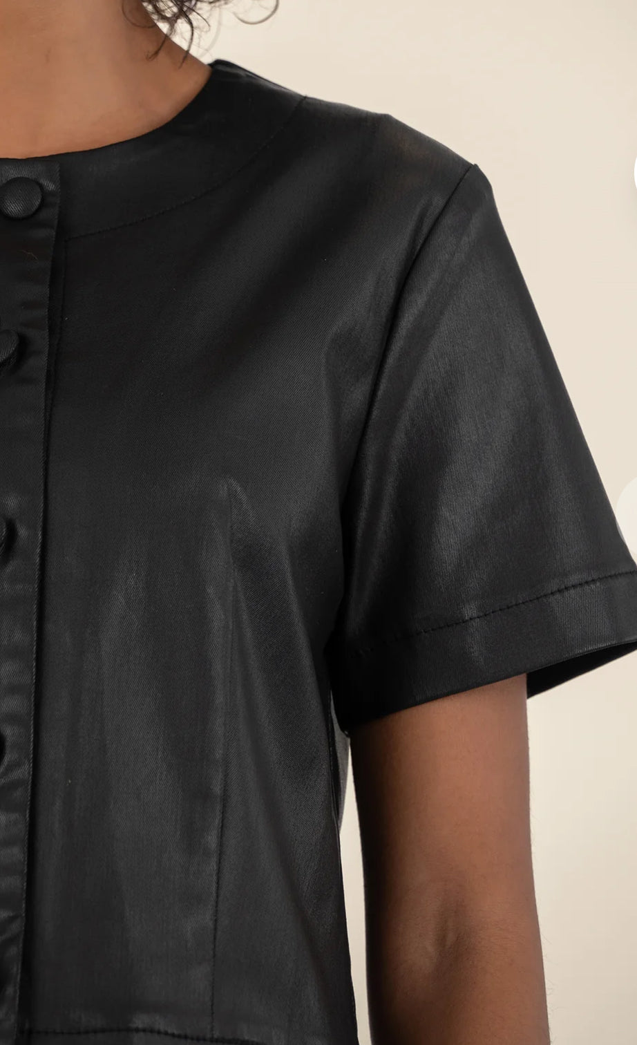 Kut from the Kloth "Esmeray" Crew Neck Top-Black