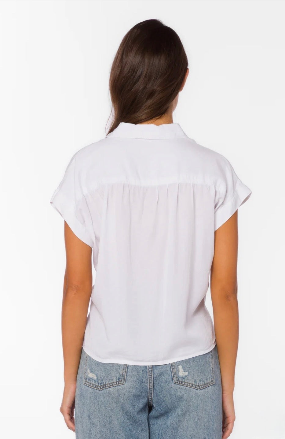 Velvet Heart "Xander" S/S Top- Optic White