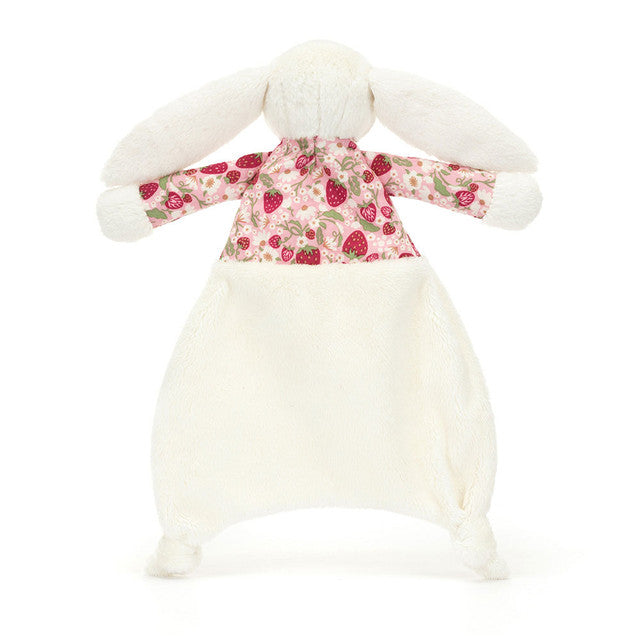 Jellycat Bashful Cream Bunny 'Berry' Comforter