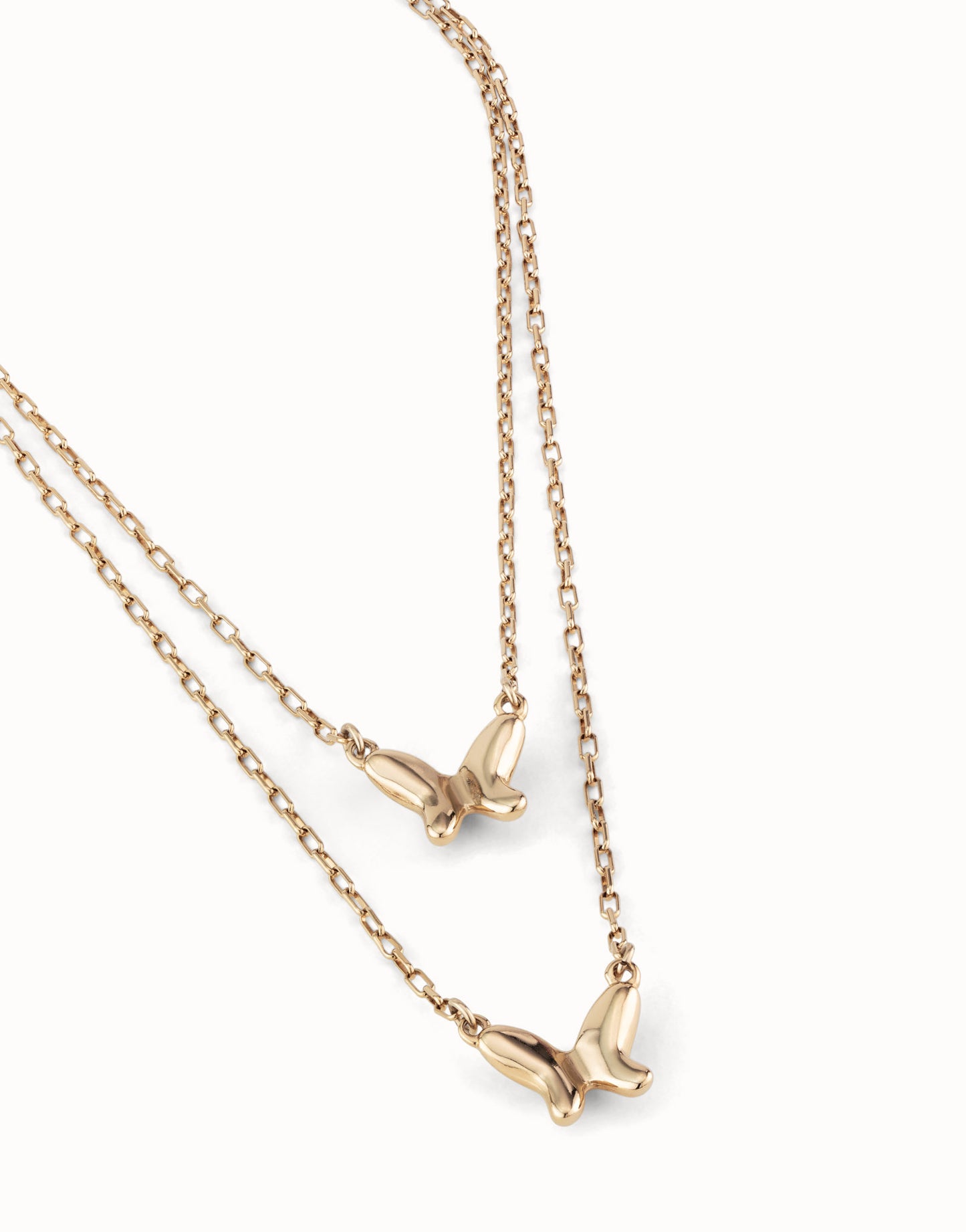 Uno de 50 "Doublefly" Necklace-Gold