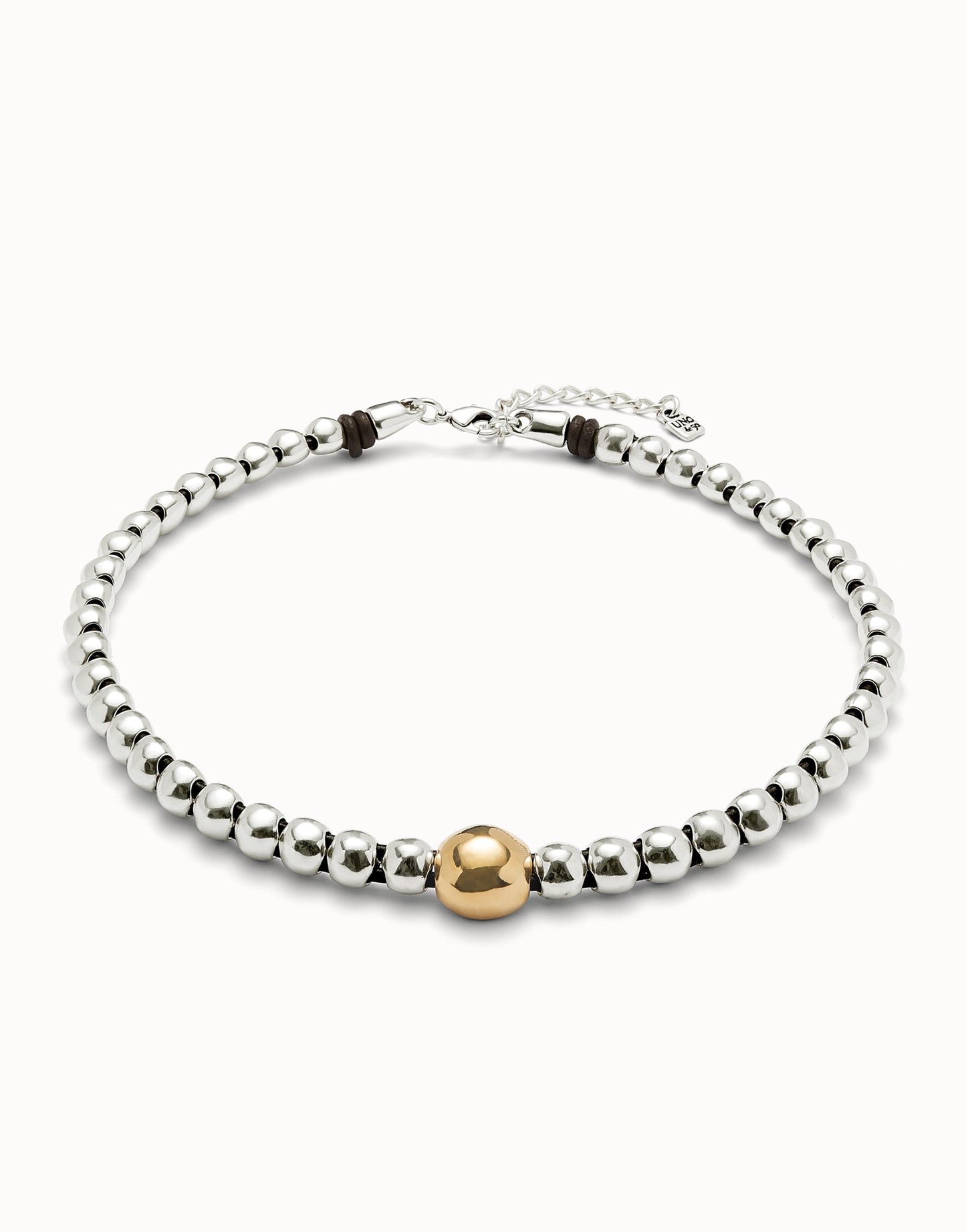 Uno de 50 "Be Fearless" Necklace-Silver/Gold