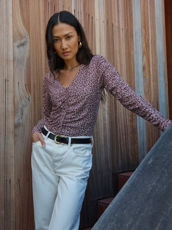 Nation LTD "Colette" Tee-Winter Floral