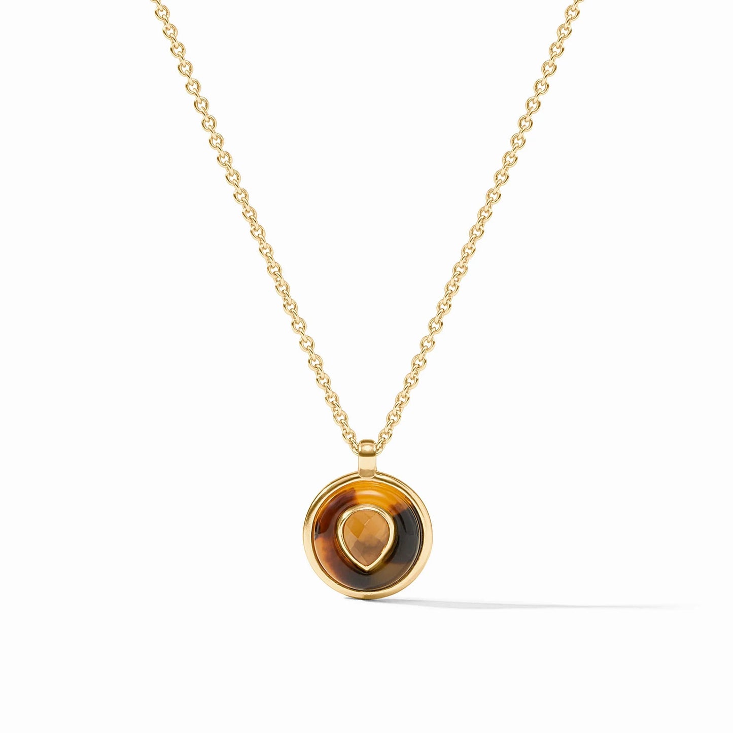 Julie Vos "Carnaby Delicate Necklace"- Tortoiseshell