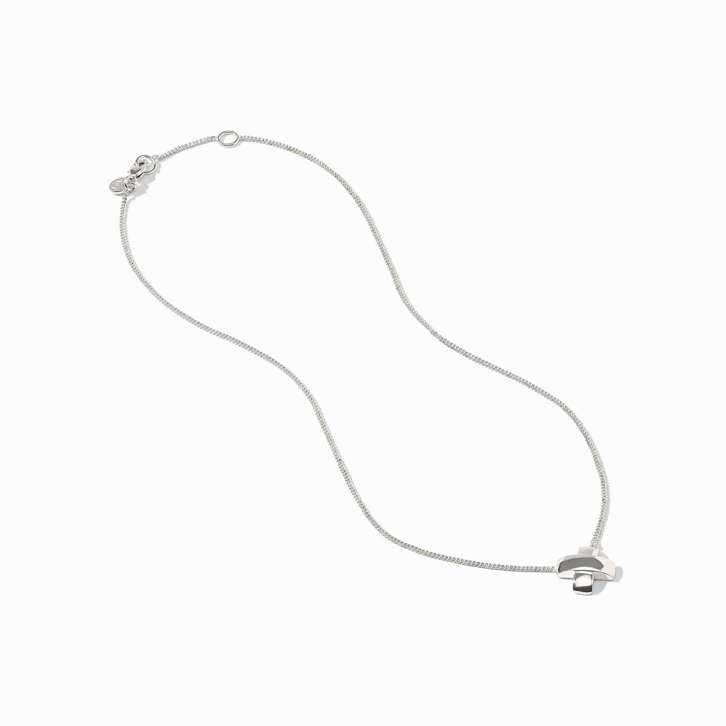 Julie Vos “Catalina X” Silver Delicate Necklace