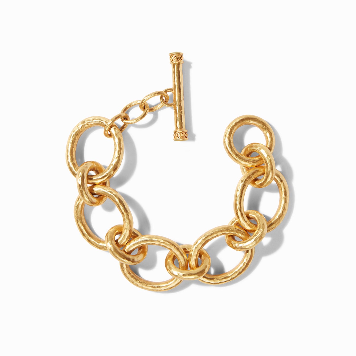 Julie Vos "Catalina" Link Bracelet -Gold Pearl