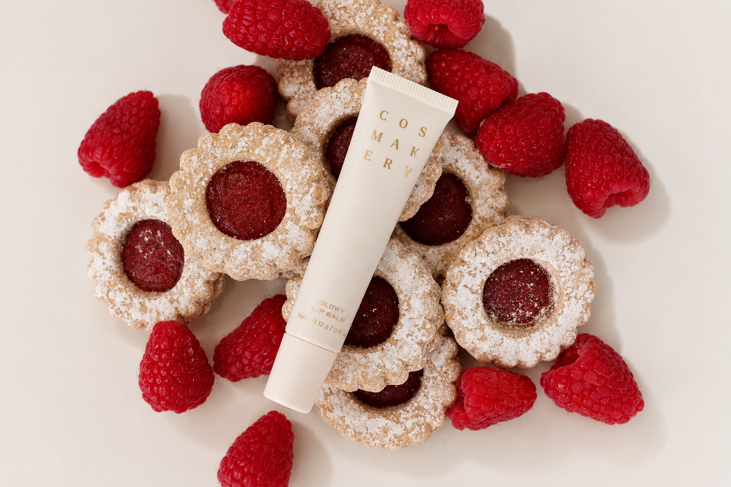 Cosmakery Glowy Lip Balm - Raspberry Tart