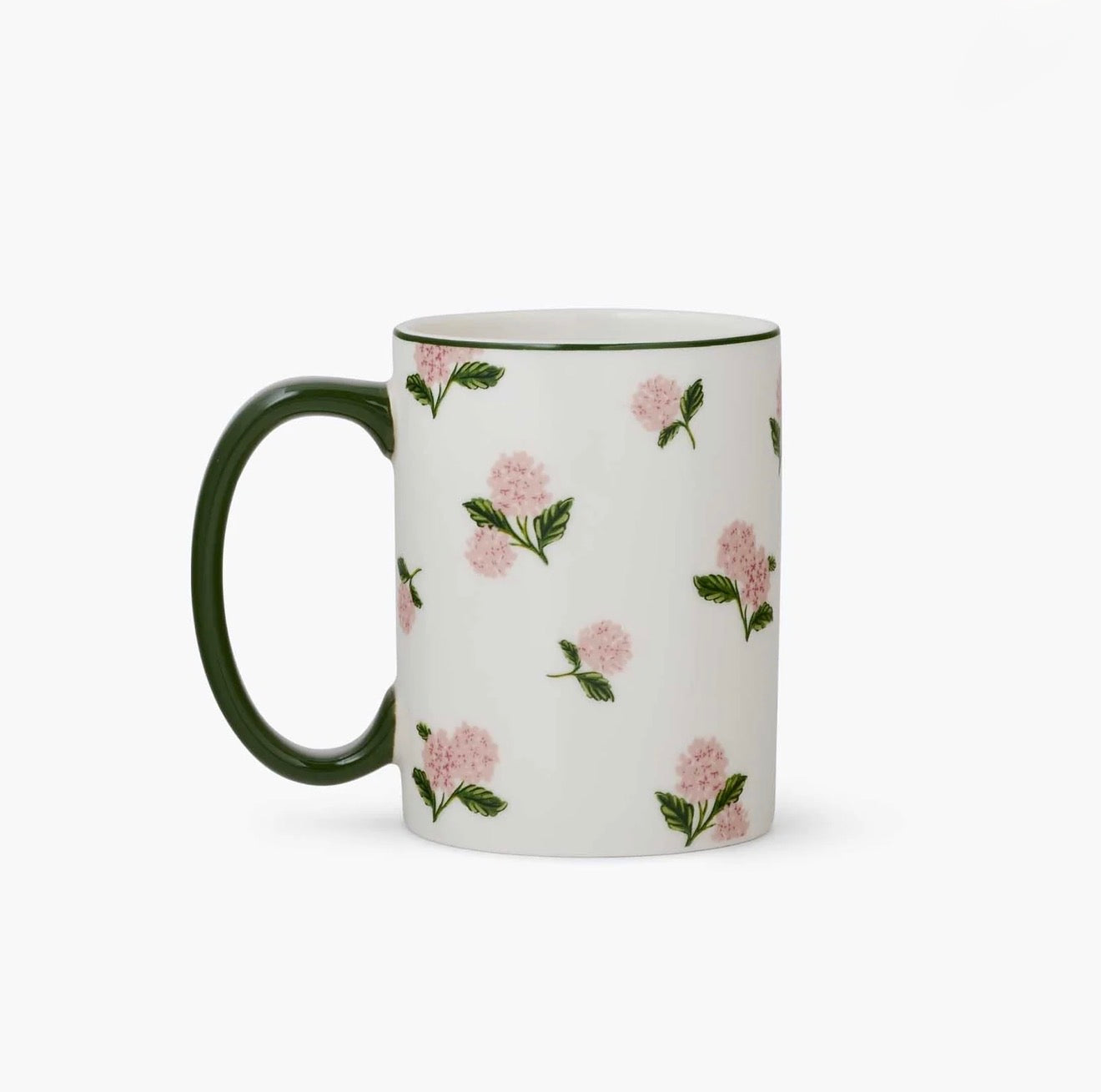 Rifle Paper Co. "Pink Hydrangea" Porcelain Mug