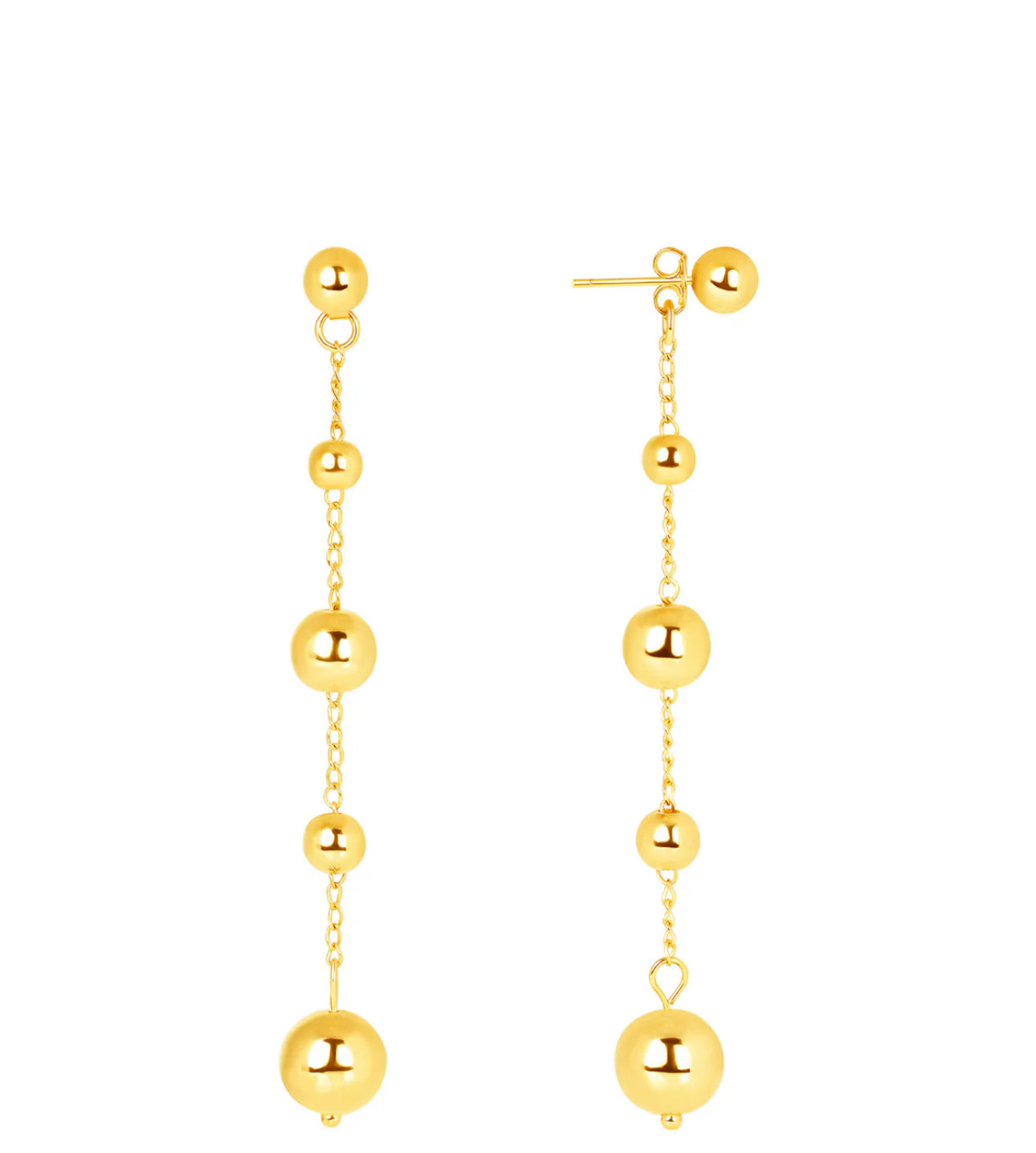 LeMel Bubble Chain Earrings