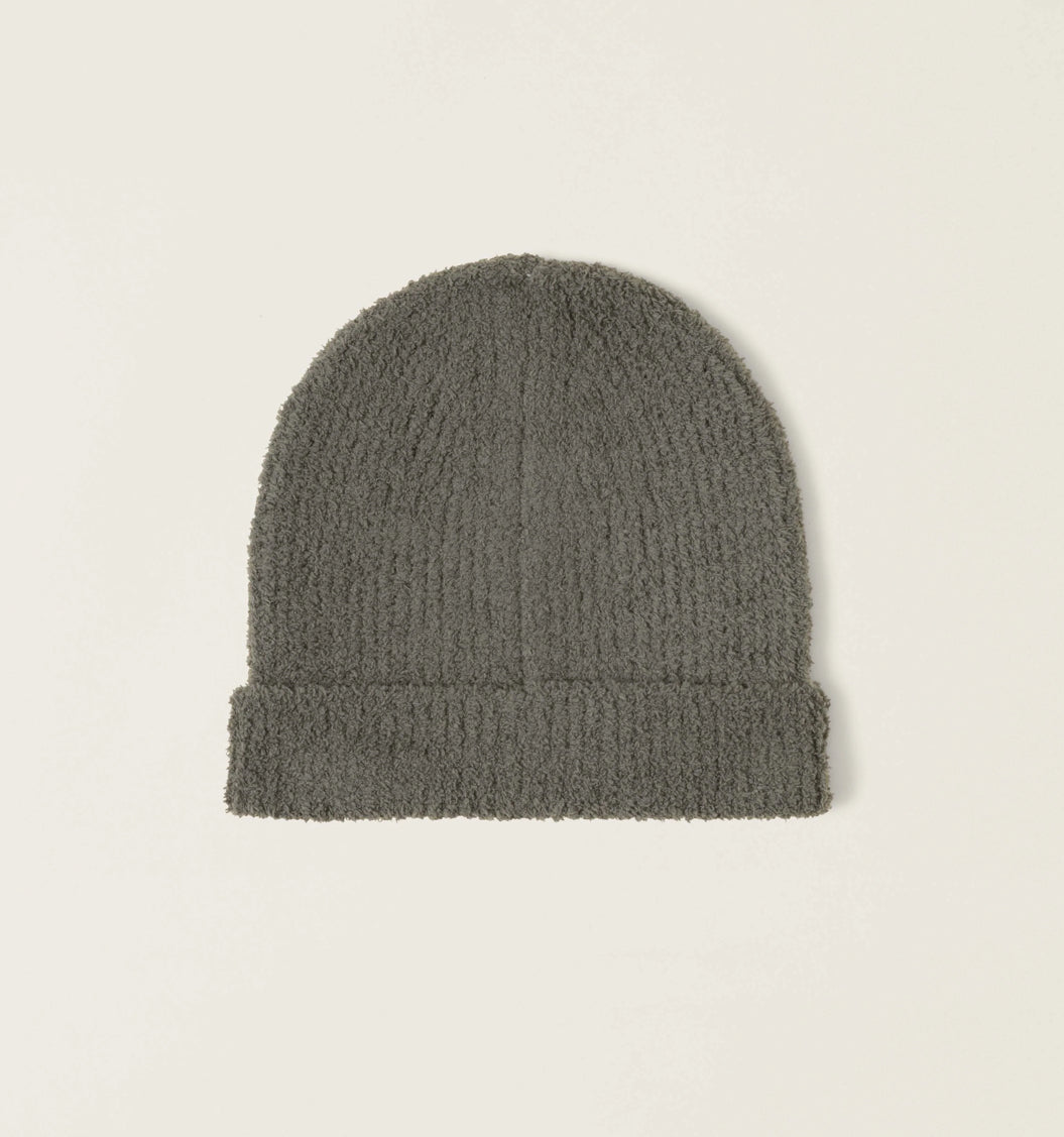 Barefoot Dreams Cozy Chic Ribbed Beanie - Olive Branch