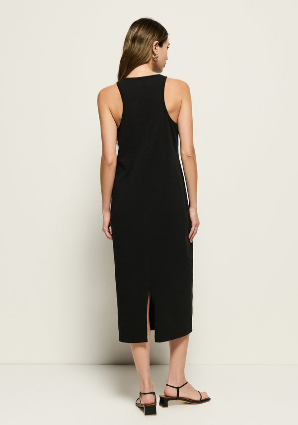 Nation LTD “Dani” Tank Midi Dress - Jet Black