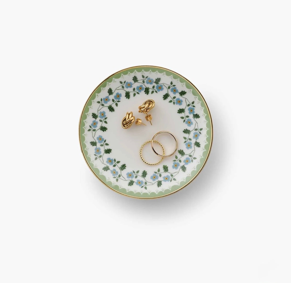 Rifle Paper Co. "Paisley Vines" Porcelain Ring Dish- Portico