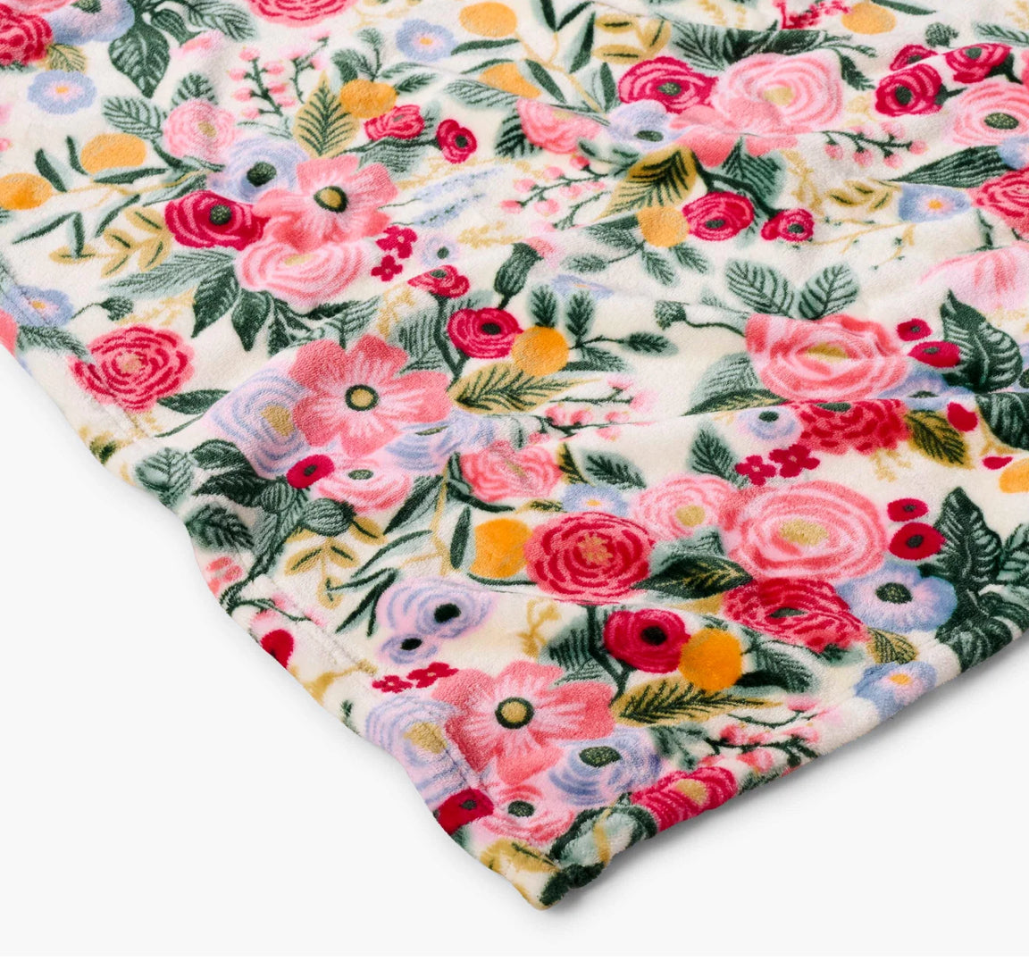 Rifle Paper Co. "Garden Party" Fleece Blanket