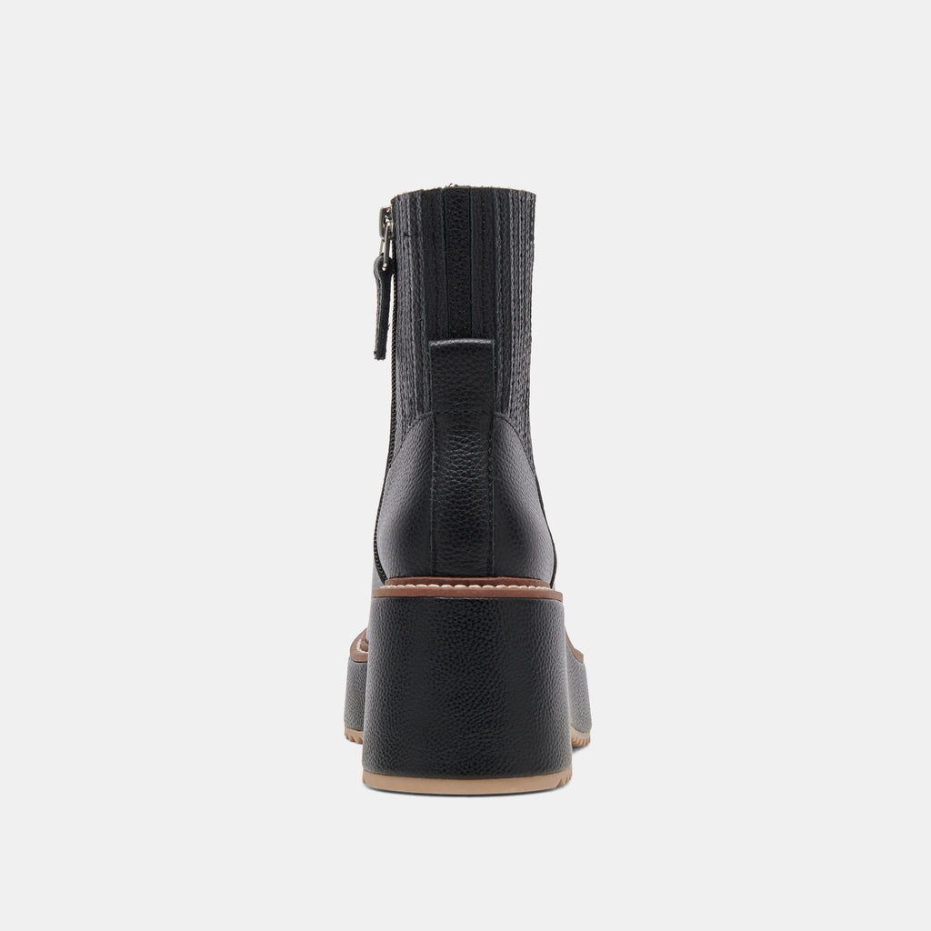 Dolce Vita "Hilde" Leather Boots -Black