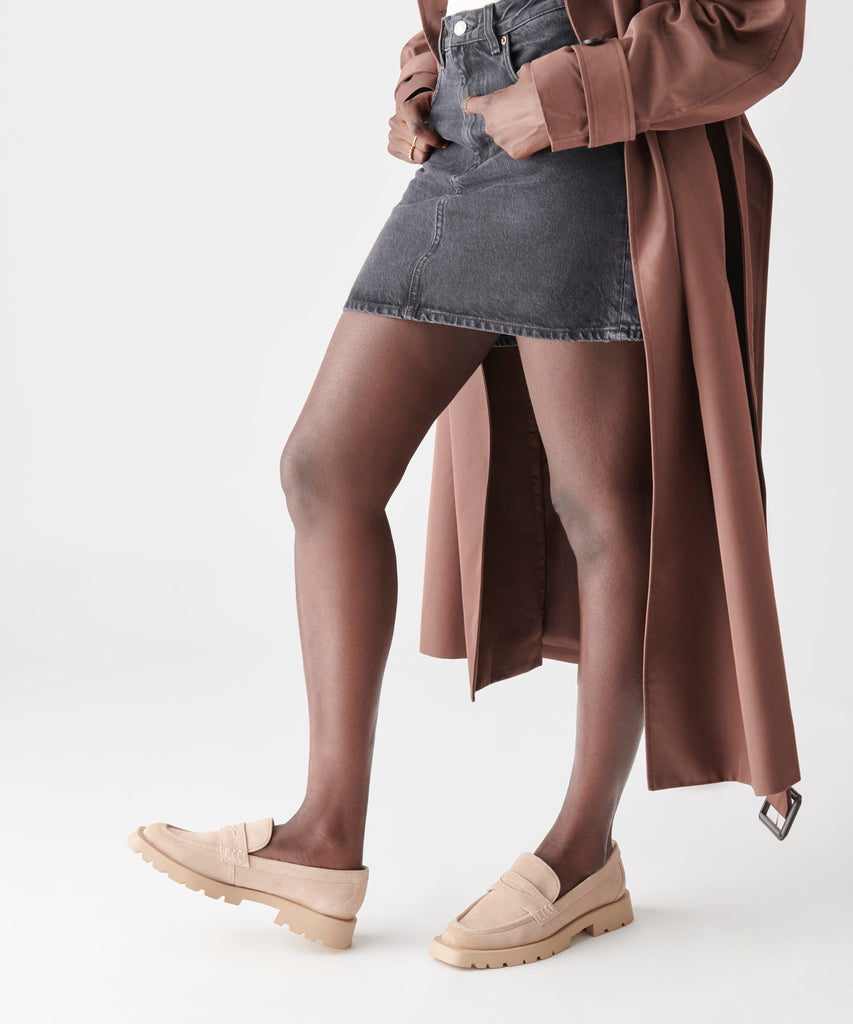 Dolce Vita "Elias" Flat-Dune Suede