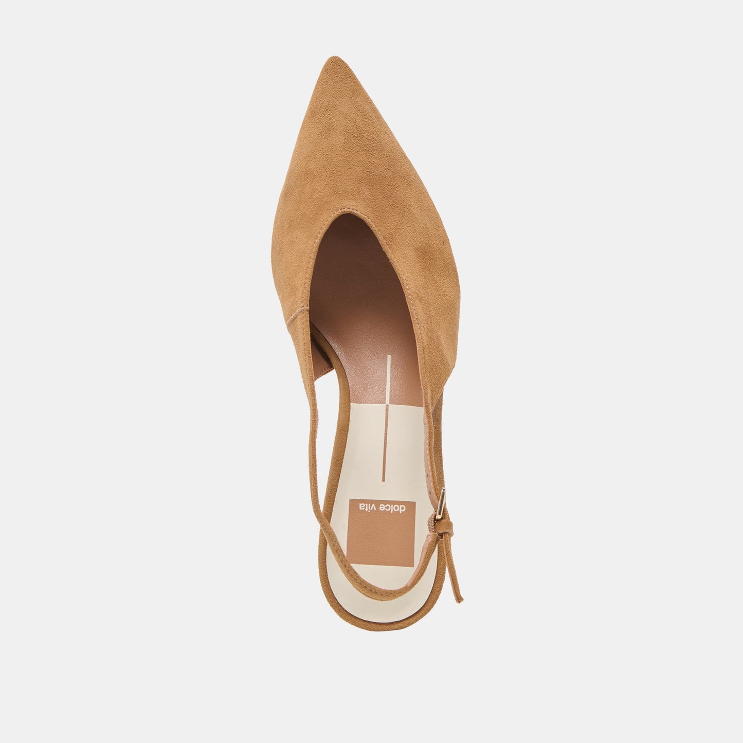 Dolce Vita "Alenna" Heels-Lt Brown Suede