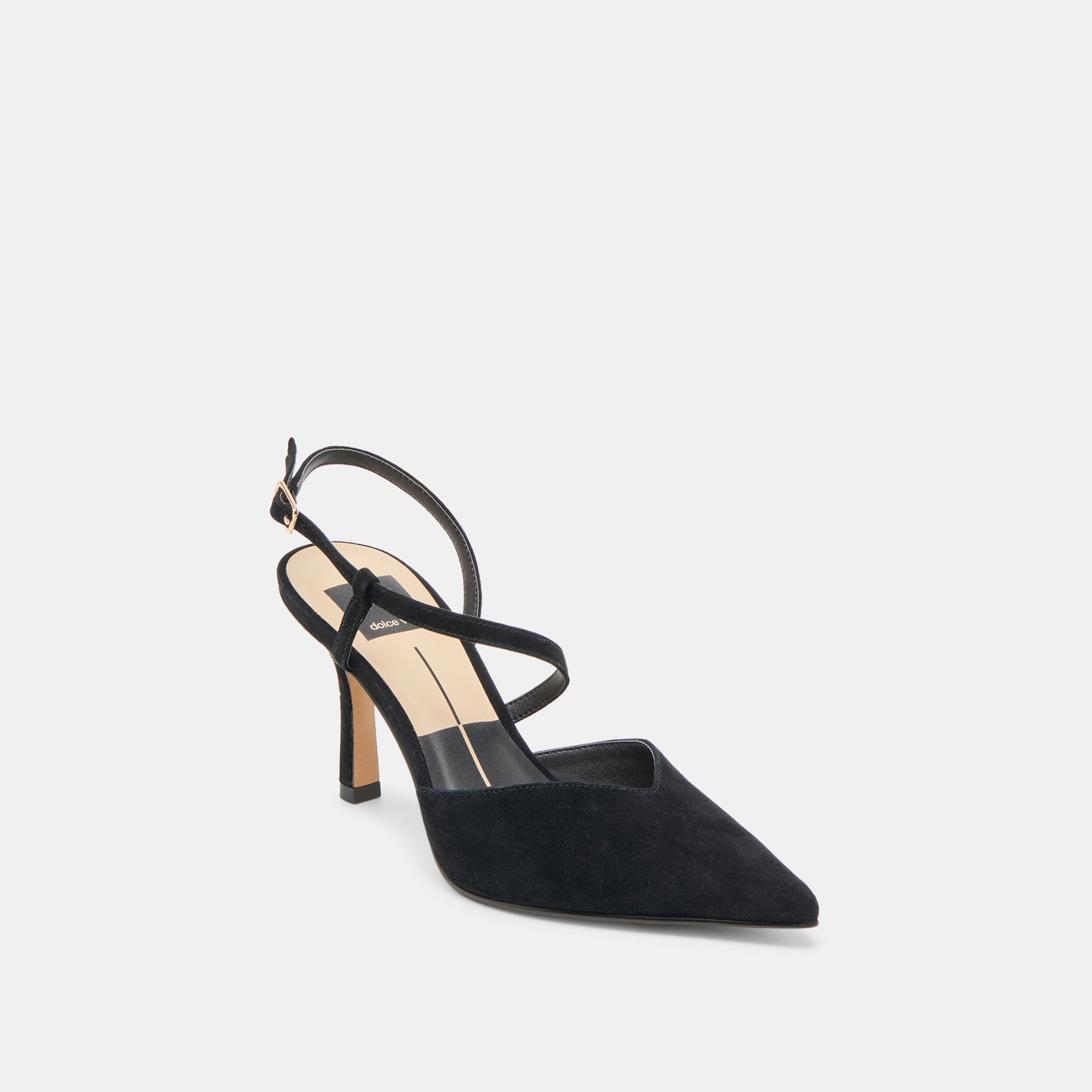 Dolce Vita “Kamra” Heels-Onyx Suede