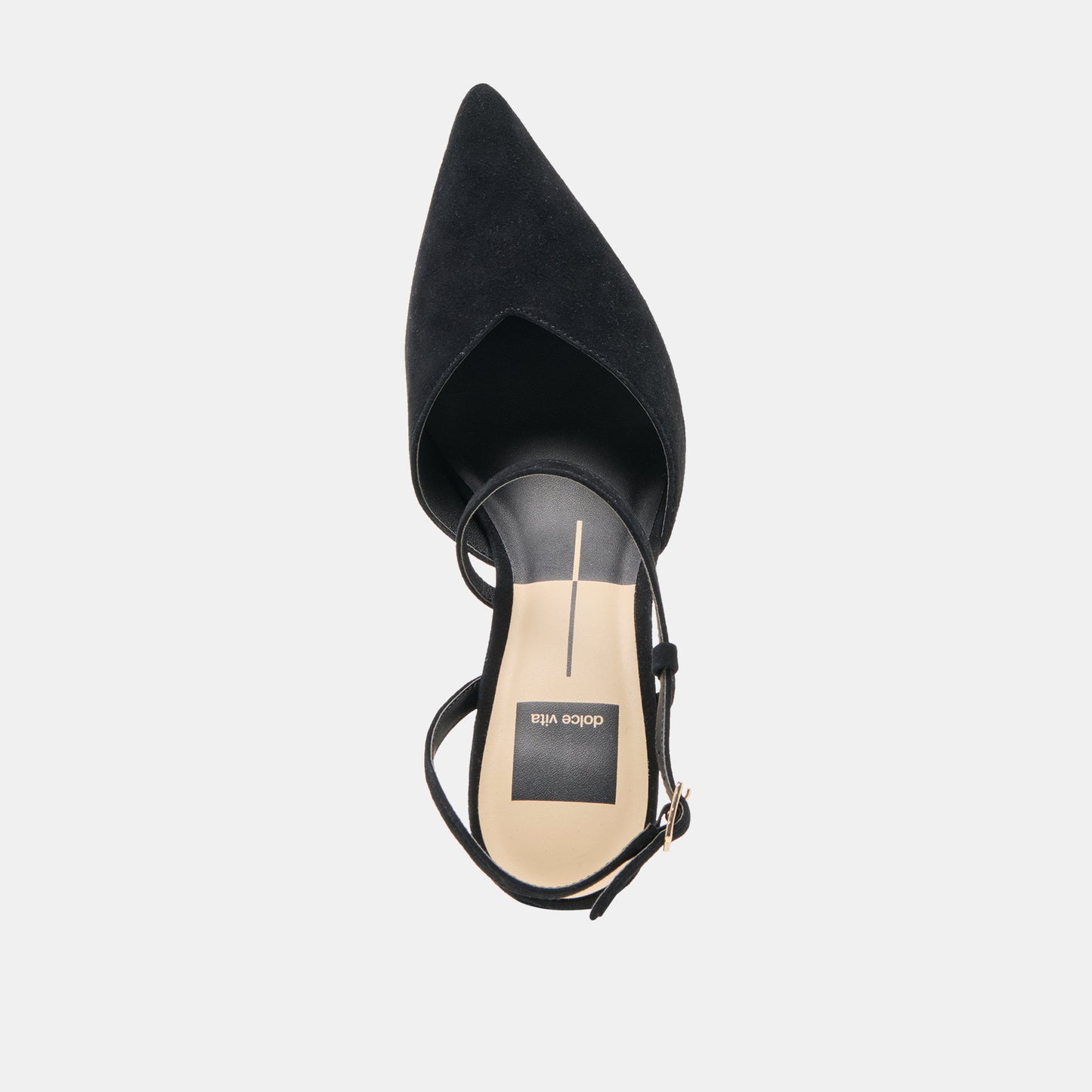 Dolce Vita “Kamra” Heels-Onyx Suede