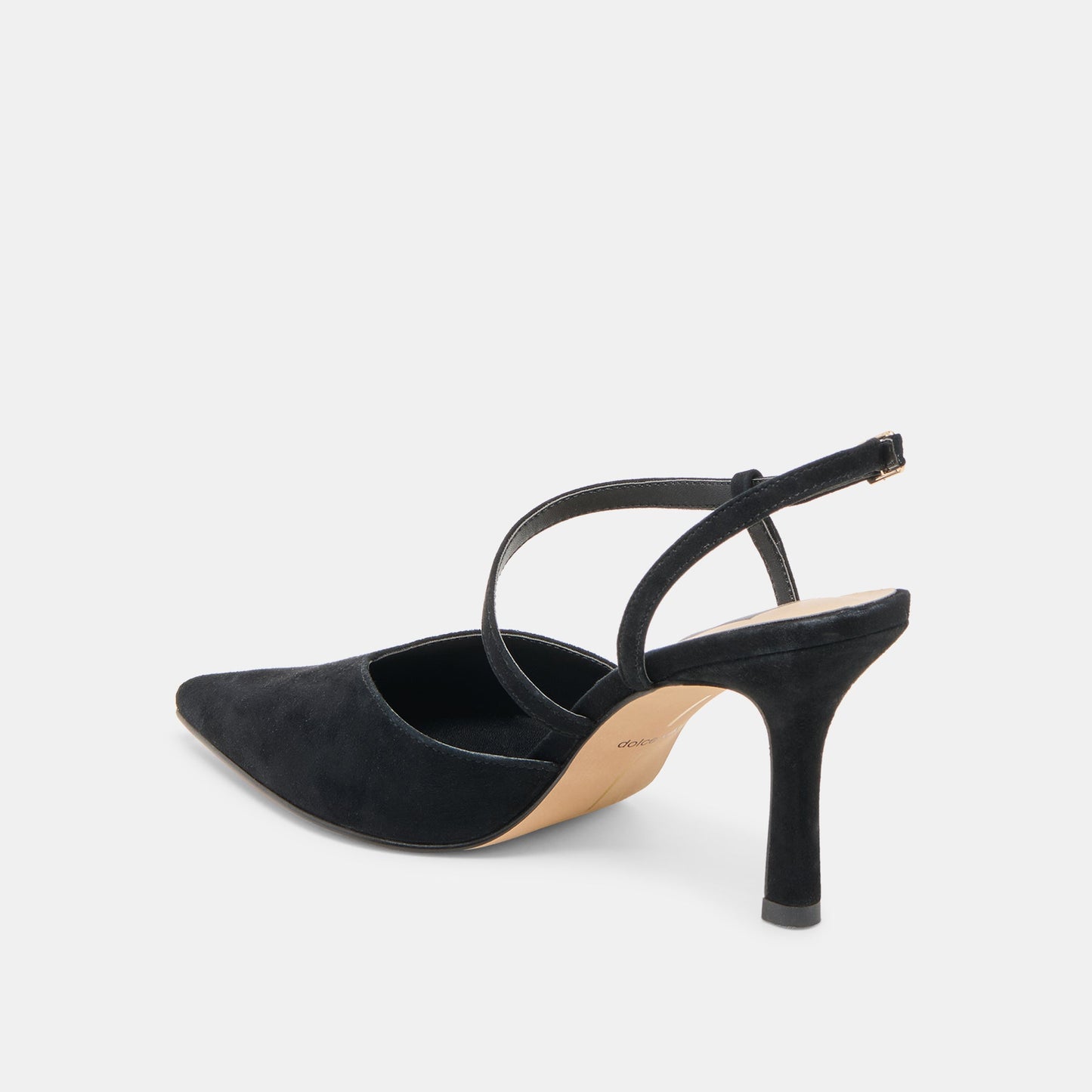Dolce Vita “Kamra” Heels-Onyx Suede