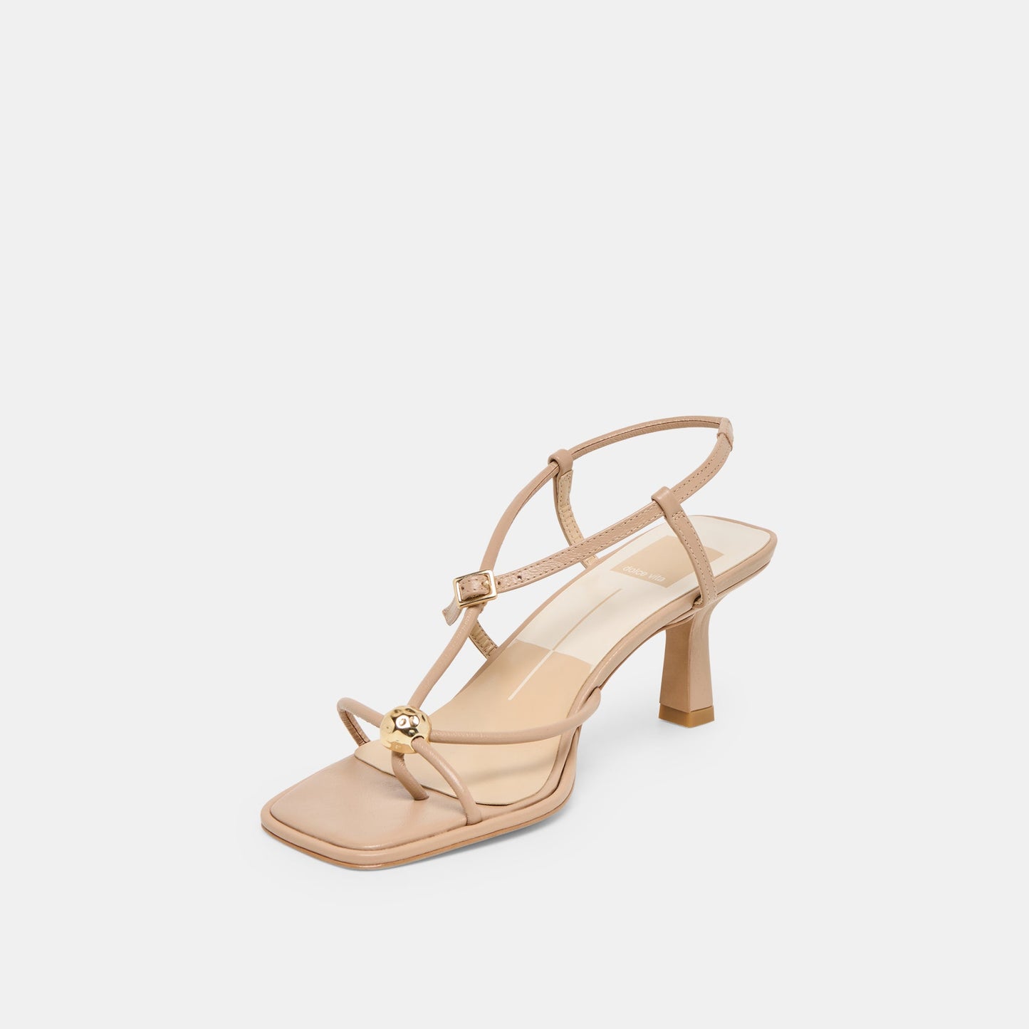 Dolce Vita "Mylee" Heel-Light Tan Leather