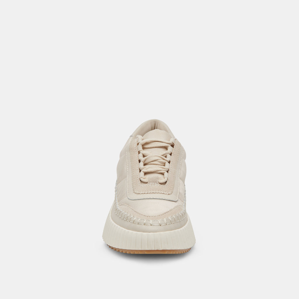 Dolce Vita Dolen Nylon Sneakers-Ivory Nylon