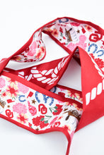 Saturday Silks "Oklahoma Sooners" Skinny Scarf