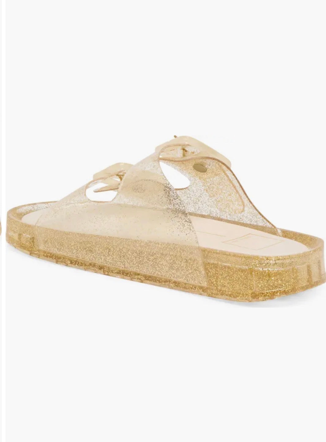 Dolce Vita "Julio" Vinyl Sandal-Gold