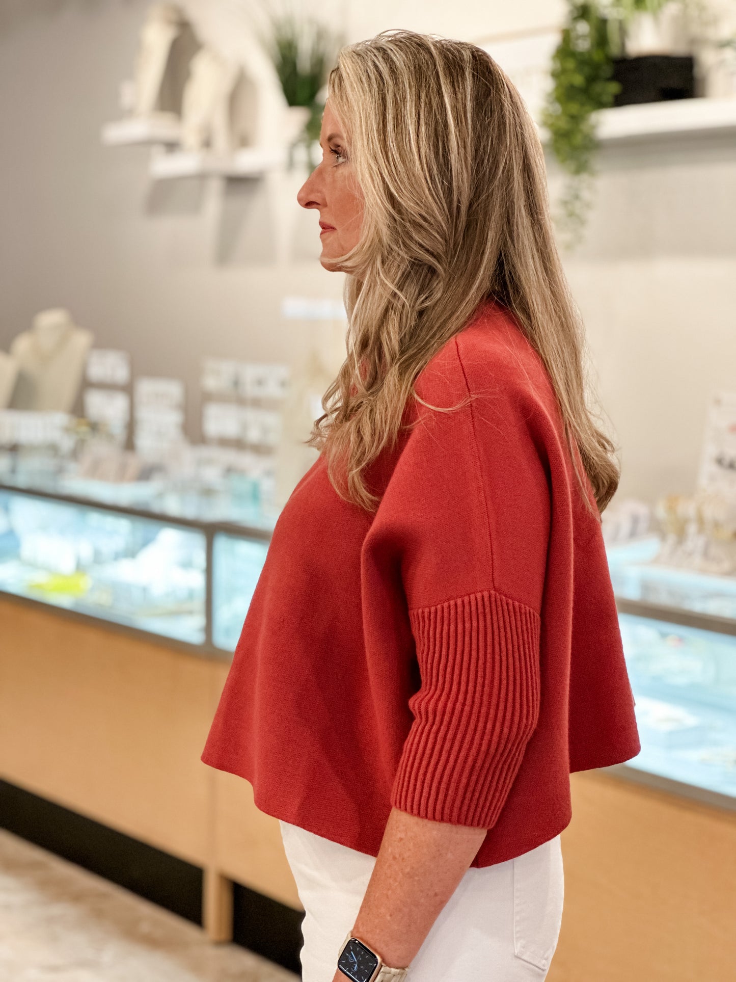 Kerisma "Aja" Sweater-Canyon Rose