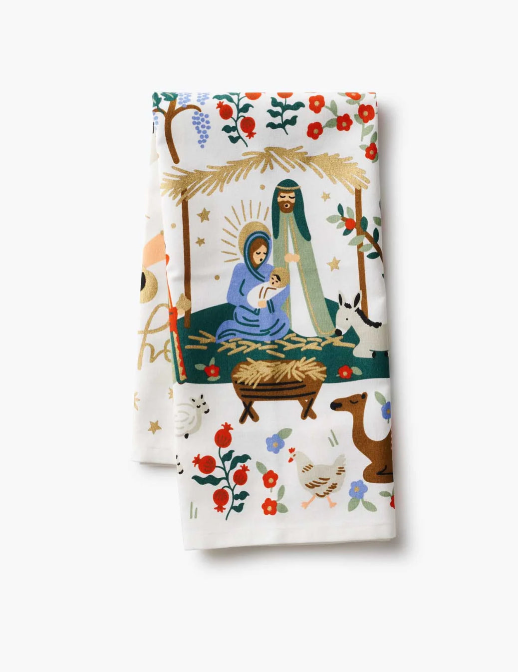 Rifle Paper Co. “Nativity” Tea Towel