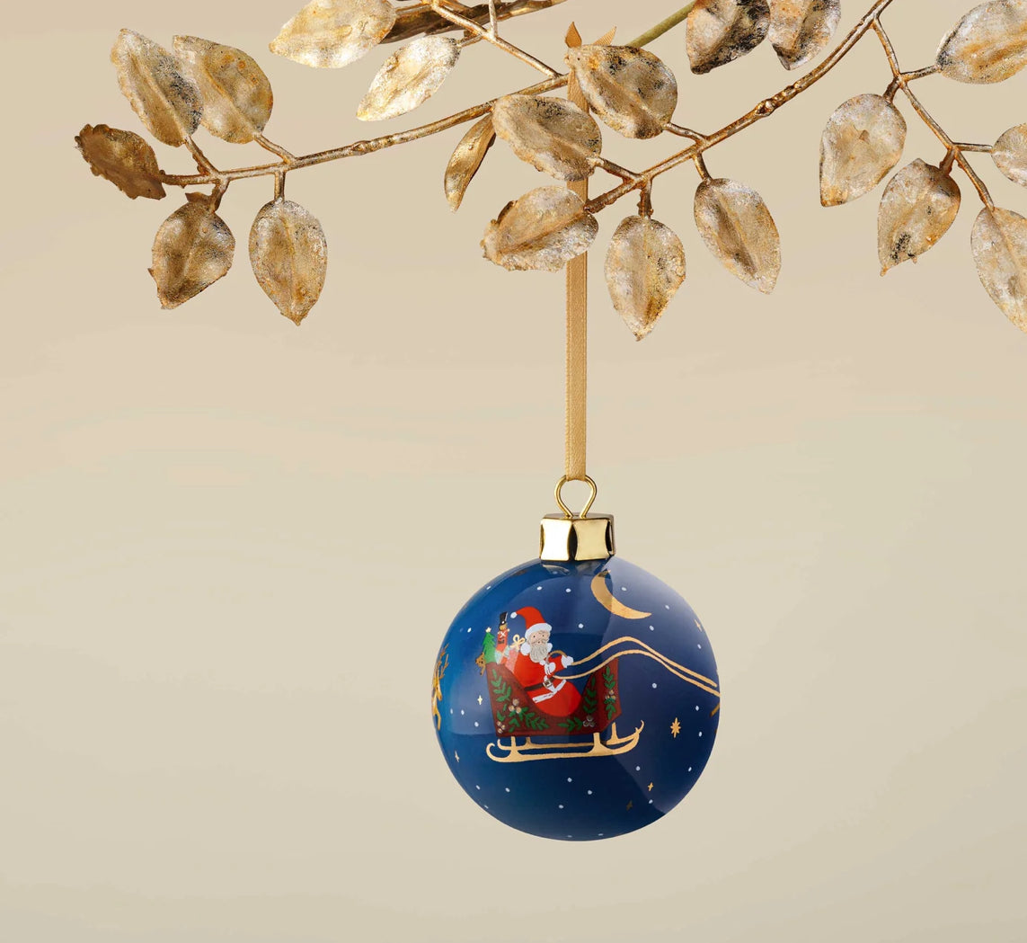 Rifle Paper Co. "Christmas Delivery" Porcelain Ornament