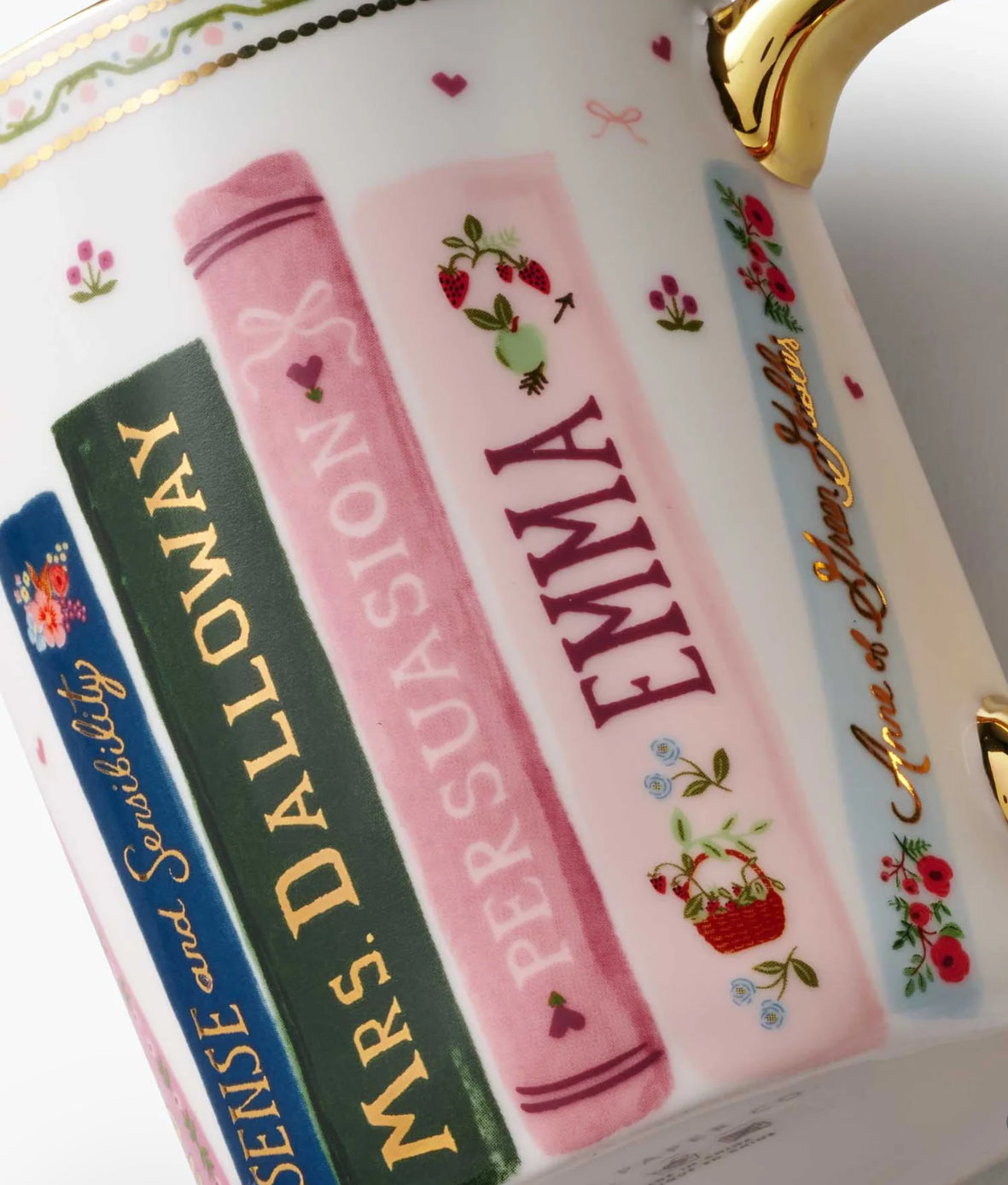 Rifle Paper Co. "Ladies Book Club" Porcelain Mug