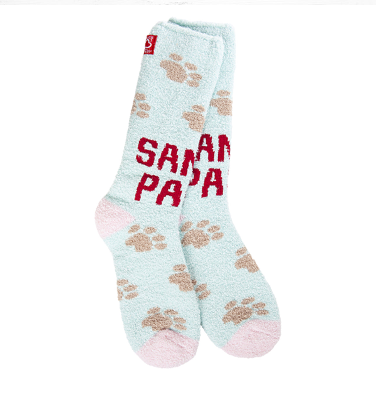 Crescent Sock Co. "Santa Paws" -Mint