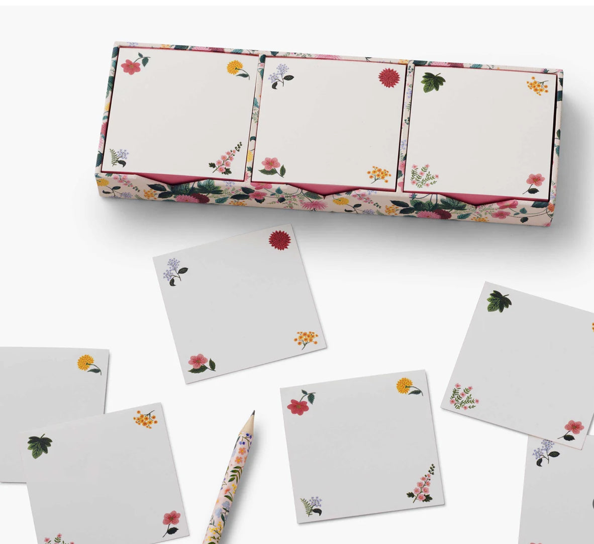 Rifle Paper Co. "Dahlia" Notepad Trio