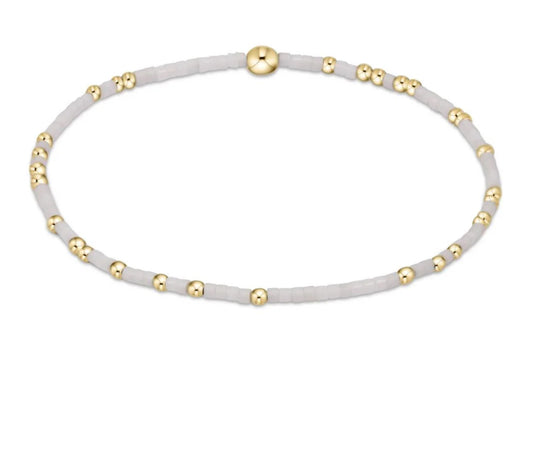 Enewton "Hope Unwritten" Bracelet-White