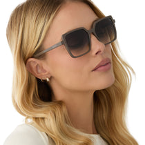 DIFF Eyewear “Esme” London Stone + Grey Gradient Sunglasses