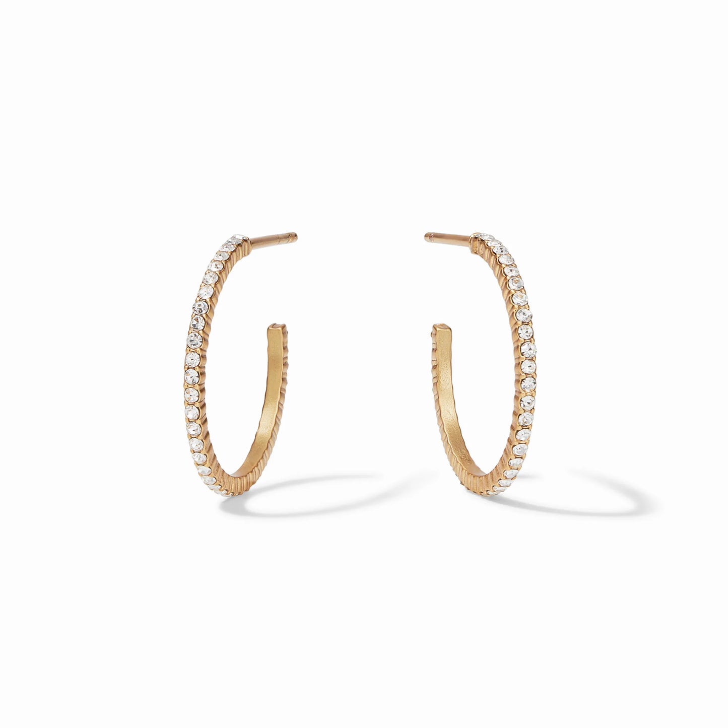 Julie Vos "Windsor Hoop"- Cubic Zirconia Small