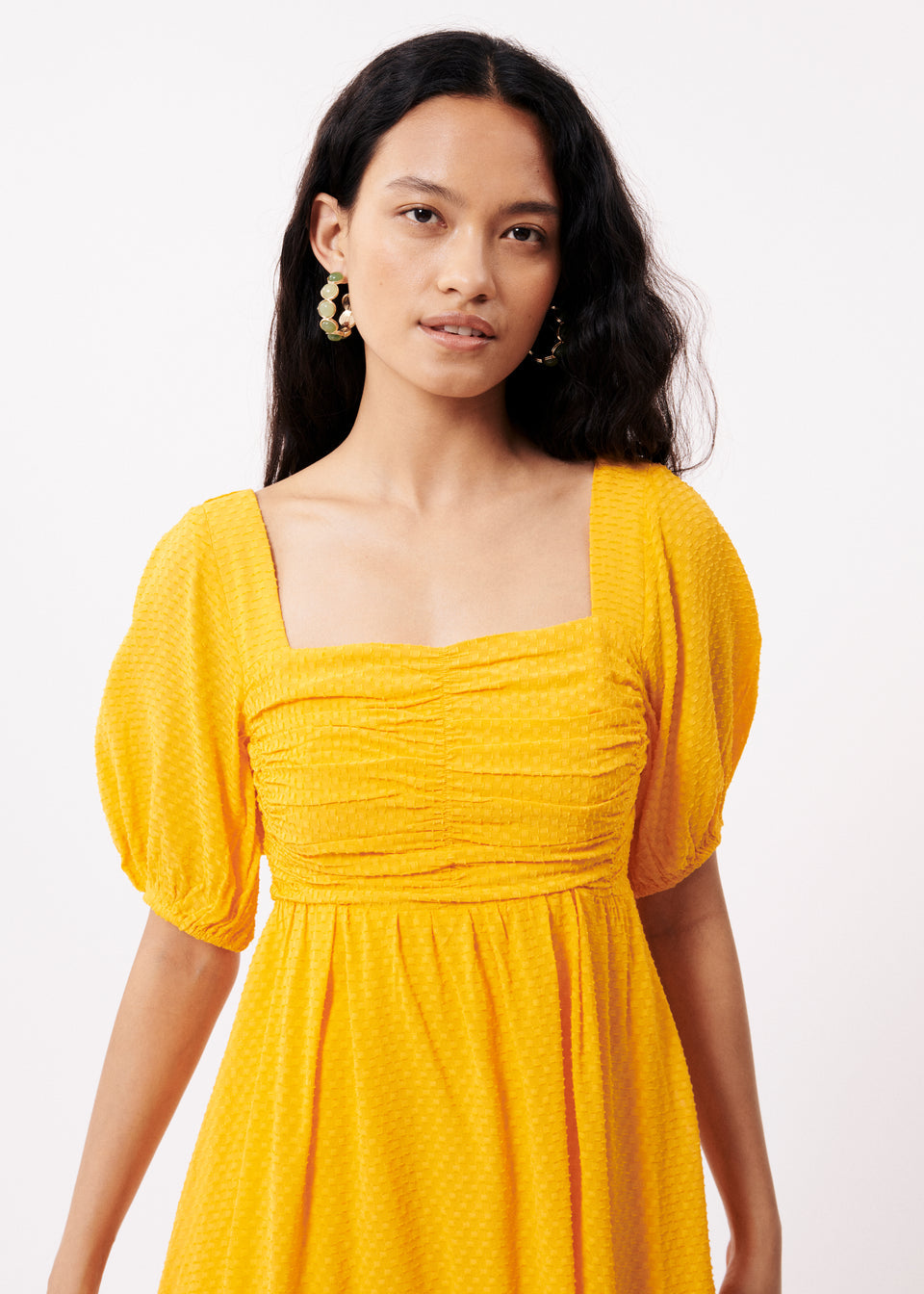 FRNCH "Emy" Dress- Mangue (Marigold)
