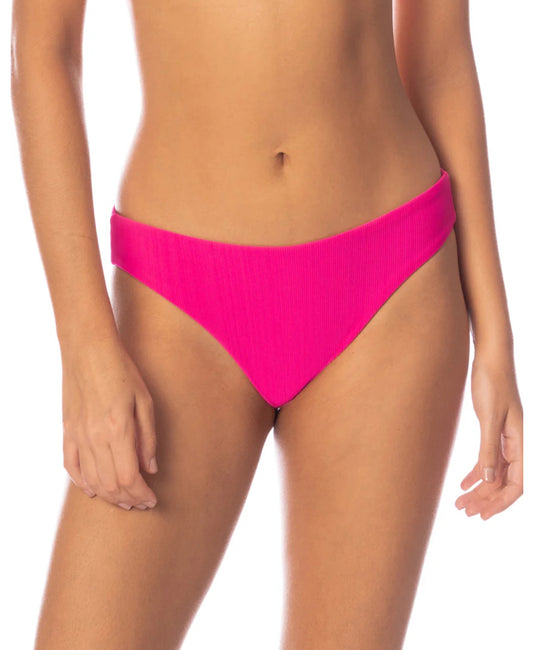 Maaji Swimwear "Hot Magenta" Sublimity Classic Bikini Bottom