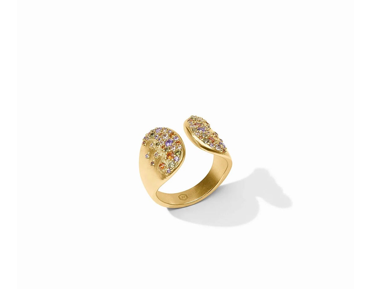 Julie Vos "Stardust" Ring-Gold/CZ
